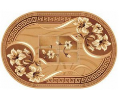 Ковер Merinos Laguna d187 beige овал 2,00*4,00