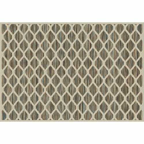 Фото Ковер Merinos Matrix D571 BEIGE-BLUE 1,60*2,30