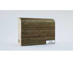 Плинтус напольный шпонированный Finitura Орех (walnut), 70*15 мм