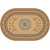  Ковер Merinos Laguna d504 BROWN 1,50*3,00 овал