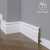 Плинтус напольный под покраску 22-083-16 Madest Decor MDF (83х16х2400 мм)