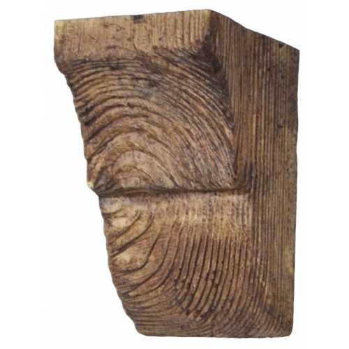 Фото Консоль рустик 80х130мм (для балки на 100мм) Дуб