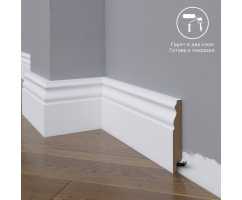 Плинтус напольный под покраску 22-100-18 Madest Decor MDF (100х18х2400 мм) Плинтус напольный под покраску 22-100-18 Madest Decor MDF (100х18х2400 мм)