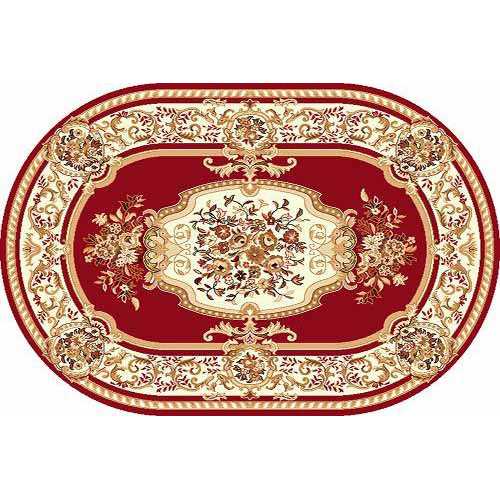 Фото Ковер Merinos Laguna 5602 RED ОВАЛ 1,50*1,90