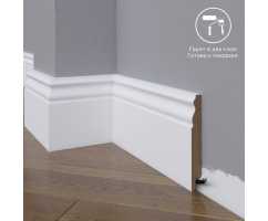 Плинтус напольный под покраску 22-120-18 Madest Decor MDF (120х18х2400 мм)