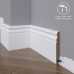 Маленькое фото Плинтус напольный под покраску 22-120-18 Madest Decor MDF (120х18х2400 мм)