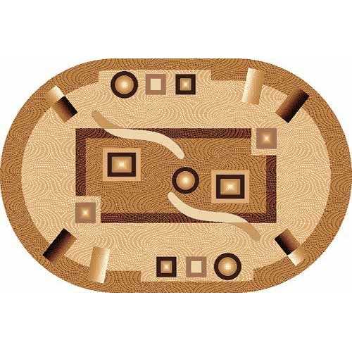 Фото Ковер Merinos Laguna d043 BEIGE 1,80*2,50 м овал