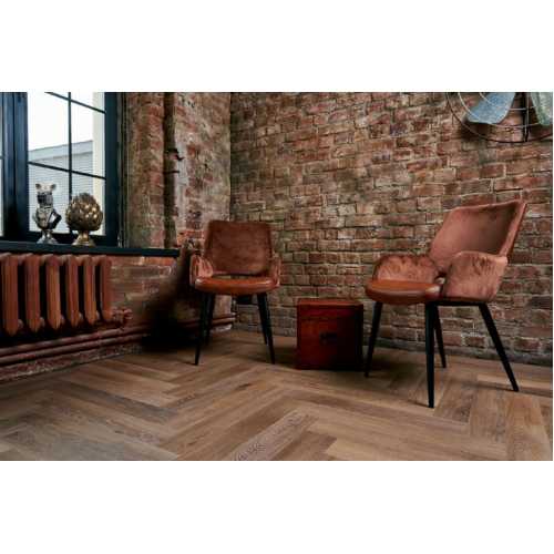 Фото Плитка ПВХ Vinilam Herringbone Паркет Венецианский IS11199, 43 класс (720х120х6.5 мм)