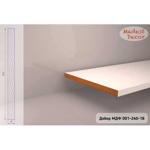 Фото Добор МДФ крашеный по RAL/NCS Madest Decor D01-240-18