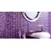Маленькое фото Мозаика стеклянная Caramelle Acquarelle Viola 23х23 (298х298х4 мм)