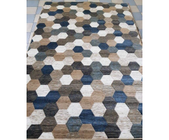  Ковер Merinos Matrix D579 BEIGE-BLUE 2,00*2,90
