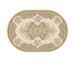 Ковер Merinos Roxy D704 CREAM 1,20*1,70 овал