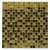 Мозаика стеклянная Bonaparte Mirror gold 15х15 (300х300х4 мм)