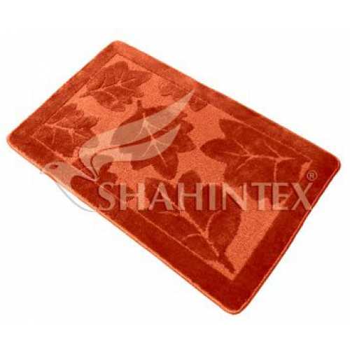 Фото Коврик Shahintex PP оранжевый 63 (50*80 см)