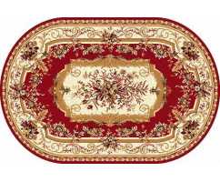 Ковер Merinos Laguna 5439 RED ОВАЛ 0,60*1,10 