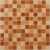 Мозаика стеклянная Caramelle Acquarelle Habanero 23х23 (298х298х4 мм)