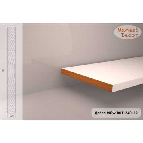 Фото Добор МДФ крашеный по RAL/NCS Madest Decor D01-240-22