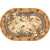 Ковер Merinos Laguna d201 BEIGE ОВАЛ 0,60*1,10 