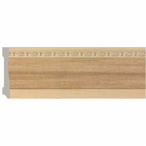 Фото Плинтус Cosca Скандинавия 95 мм, Миндаль