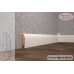 Маленькое фото Плинтус напольный под покраску 18-083-18 Madest Decor MDF (83х18х2400 мм)
