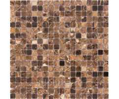 Мозаика из натурального камня Caramelle Emperador Dark POL 15х15 (305х305х4 мм) Мозаика из натурального камня Caramelle Emperador Dark POL 15х15 (305х305х4 мм)