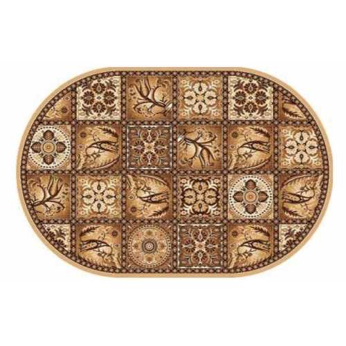 Фото Ковер Merinos Laguna d494 BEIGE 2,00*3,00 овал