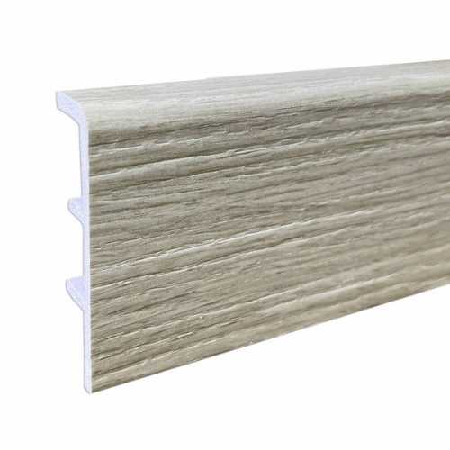 Фото Плинтус напольный Rico Concept 80 Дуб Рувиано серый RC80022, 80х20х2200 мм