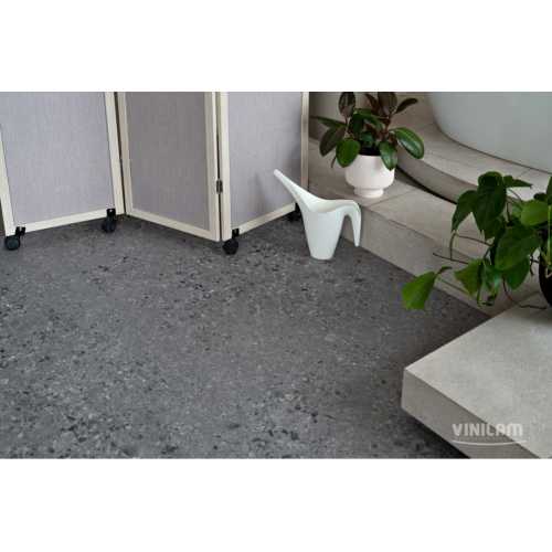 Фото Плитка ПВХ клеевая Vinilam Ceramo Stone Терраццо 71613, 43 класс (950х480х2.5 мм)